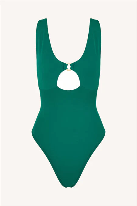 One Piece Cutout Emerald