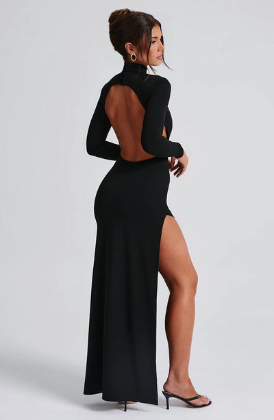 Madeleine Maxi Dress - Black