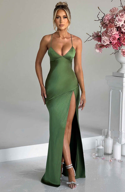 Kaylee Maxi Dress -  Emerald