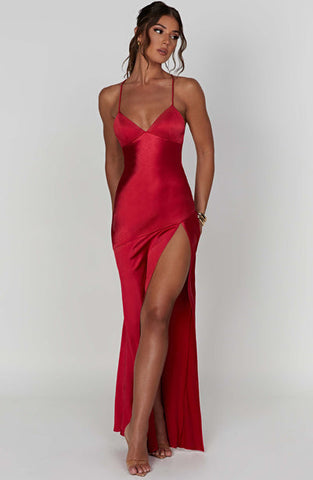 Kaylee Maxi Dress - Red