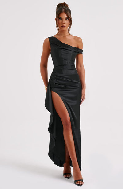 Gemma Maxi Dress - Black