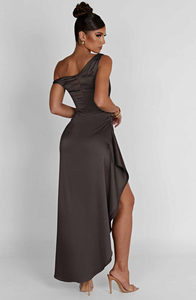 Gemma Maxi Dress - Charcoal