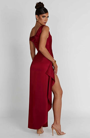 Gemma Maxi Dress - Wine