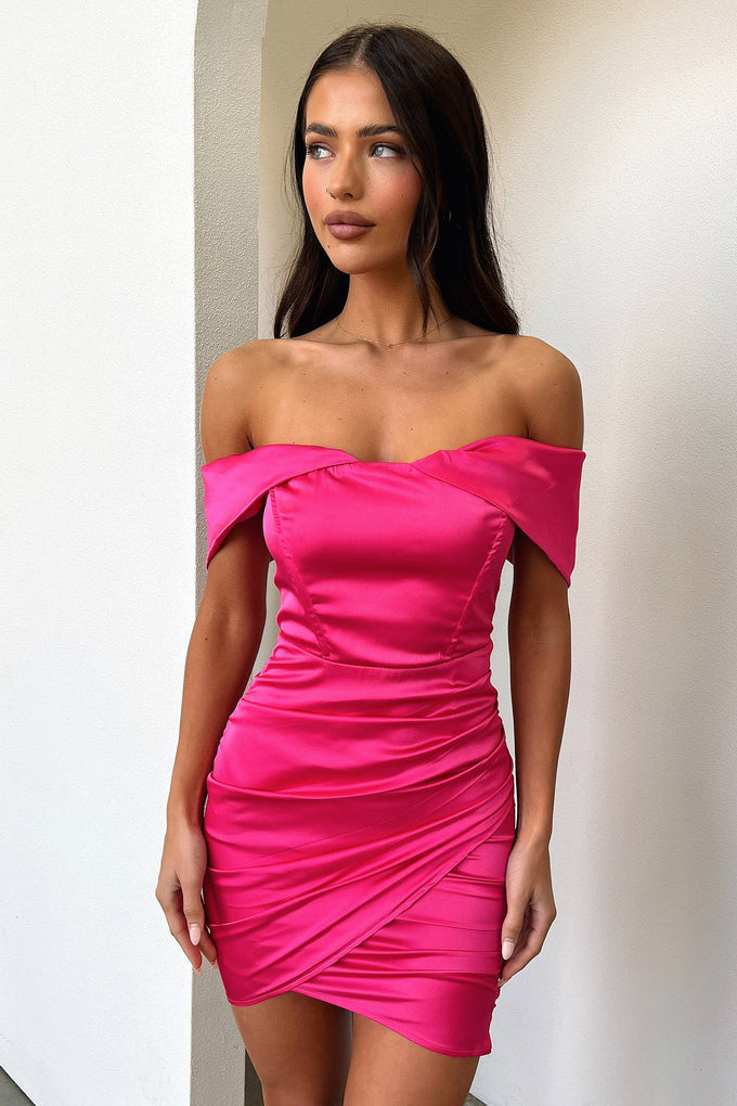 Charlotte Mini Dress - Pink