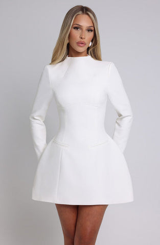 Elsa Mini Dress - Ivory