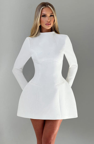 Elsa Mini Dress - Ivory