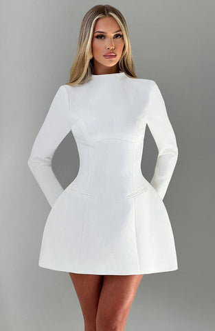 Elsa Mini Dress - Ivory