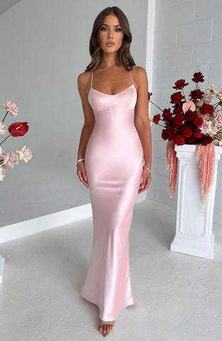 Joyce Maxi Dress - Blush