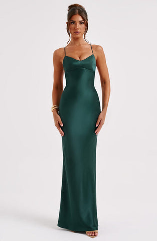 Joyce Maxi Dress - Emerald