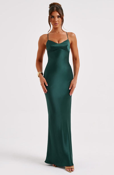 Joyce Maxi Dress - Emerald