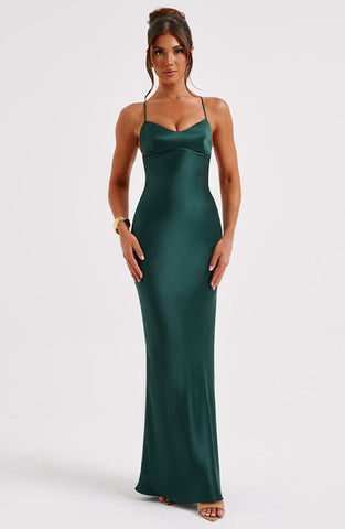 Joyce Maxi Dress - Emerald