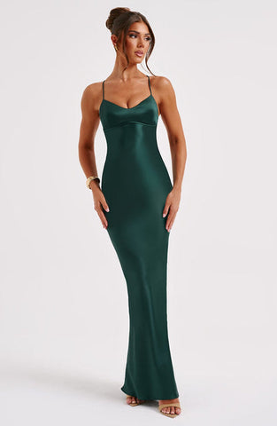 Joyce Maxi Dress - Emerald