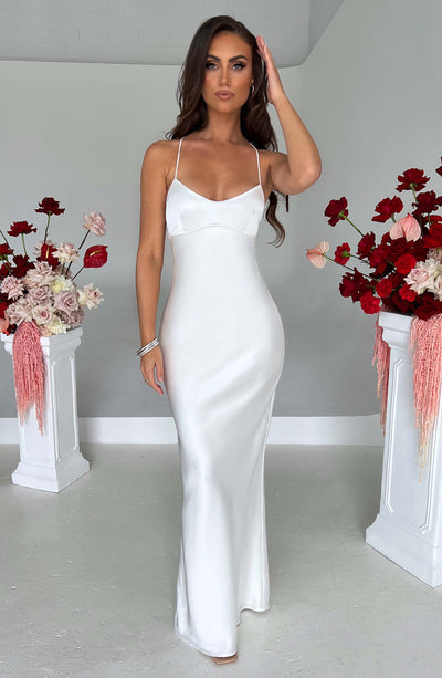 Joyce Maxi Dress - Ivory