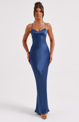 Joyce Maxi Dress - Navy