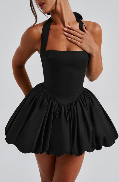 Mina Mini Dress - Black