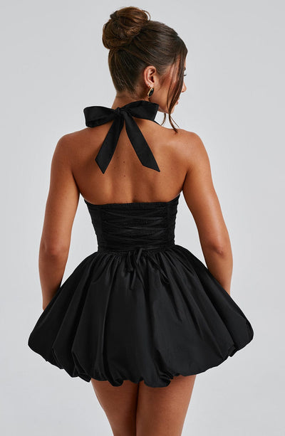 Mina Mini Dress - Black