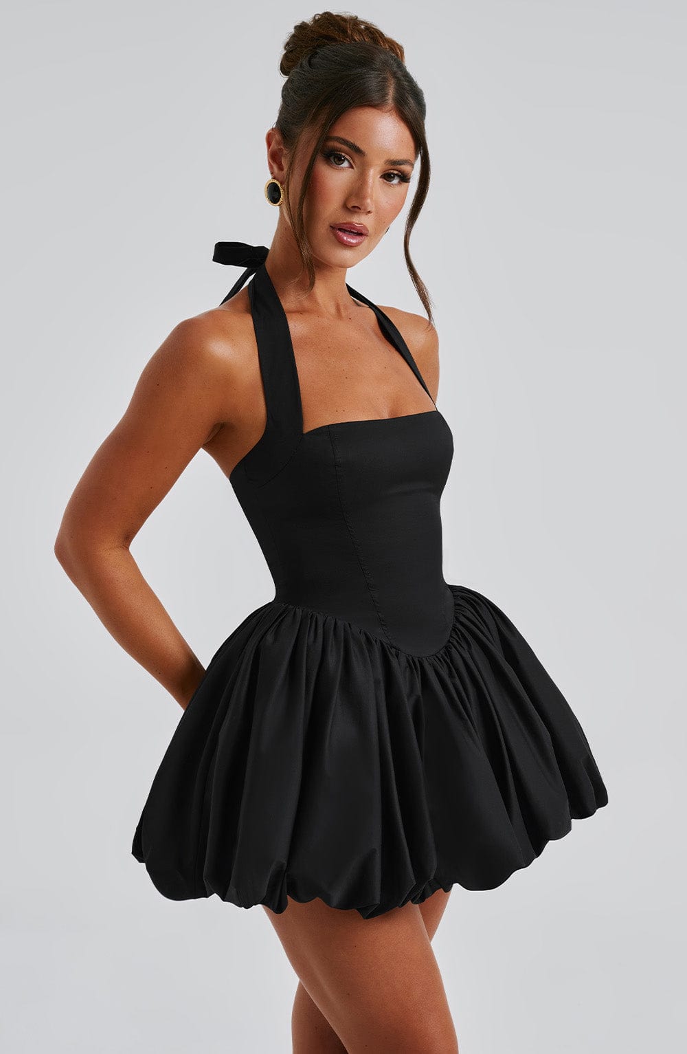 Mina Mini Dress - Black