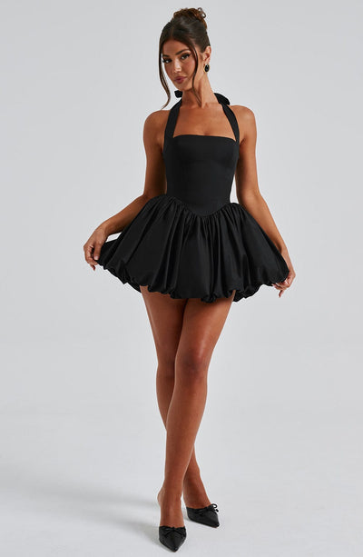 Mina Mini Dress - Black