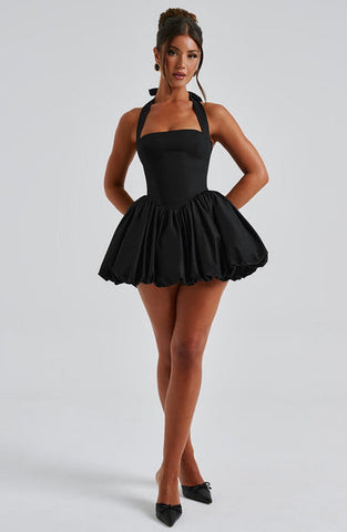 Mina Mini Dress - Black