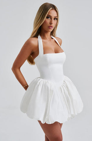 Mina Mini Dress - Ivory