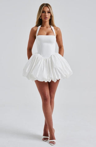 Mina Mini Dress - Ivory