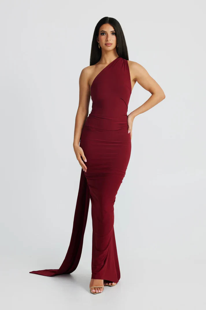 Victoria Maxi Dress - Wine