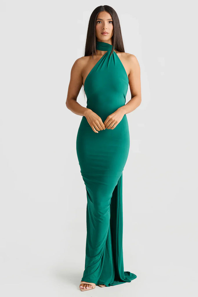 Victoria Maxi Dress - Emerald