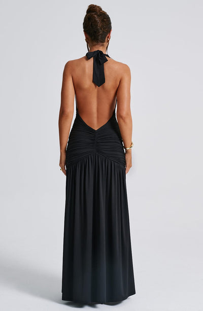 Antonia Maxi Dress - Black