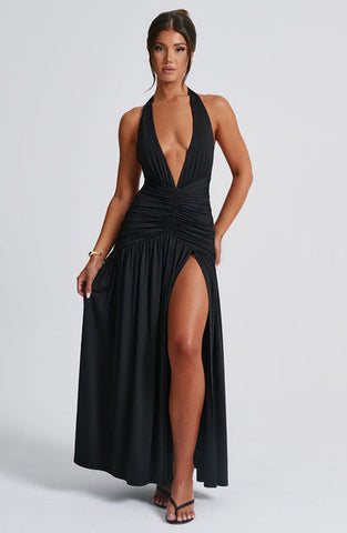 Antonia Maxi Dress - Black