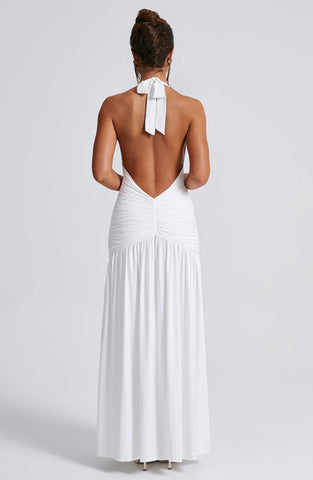 Antonia Maxi Dress - Ivory