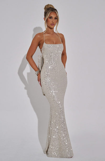 Eleanor Maxi Dress - Champagne