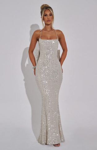 Eleanor Maxi Dress - Champagne