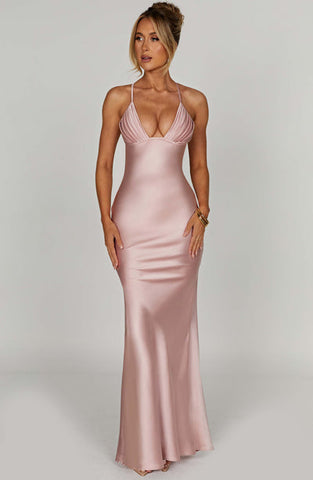 Mara Maxi Dress - Blush