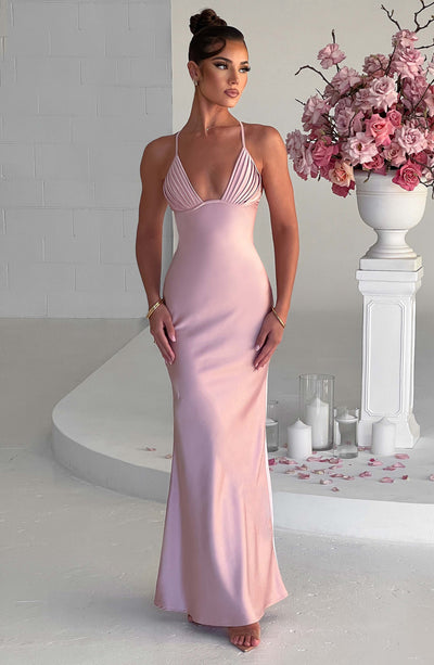 Mara Maxi Dress - Blush