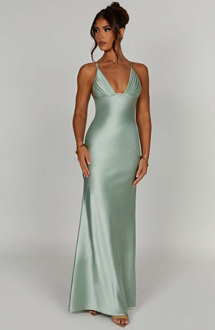 Mara Maxi Dress - Sage