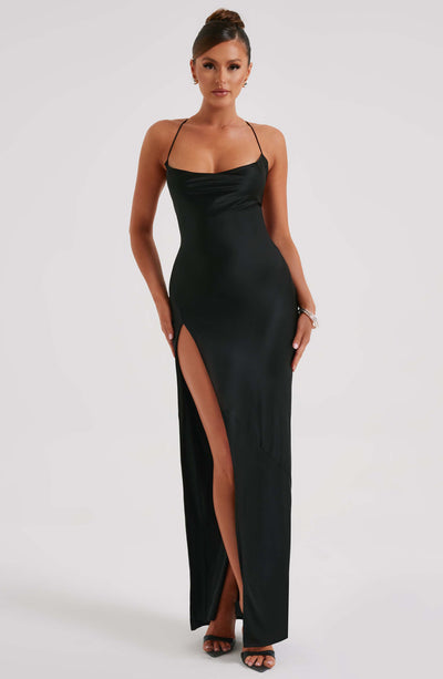 Jane Maxi Dress - Black