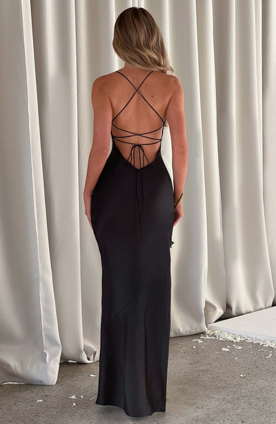 Jane Maxi Dress - Black