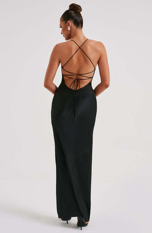 Jane Maxi Dress - Black