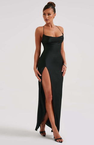 Jane Maxi Dress - Black