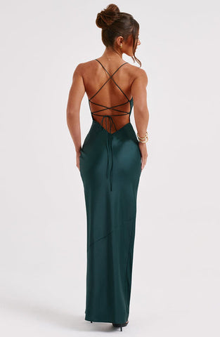 Jane Maxi Dress - Emerald