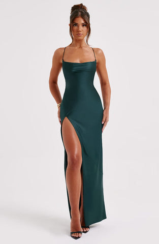 Jane Maxi Dress - Emerald