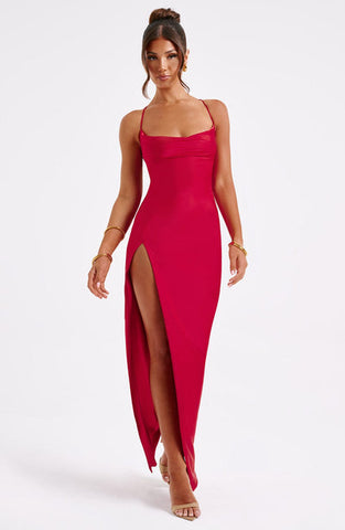 Jane Maxi Dress - Red