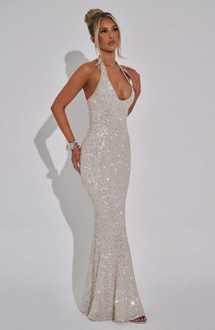 Coco Maxi Dress - Champagne