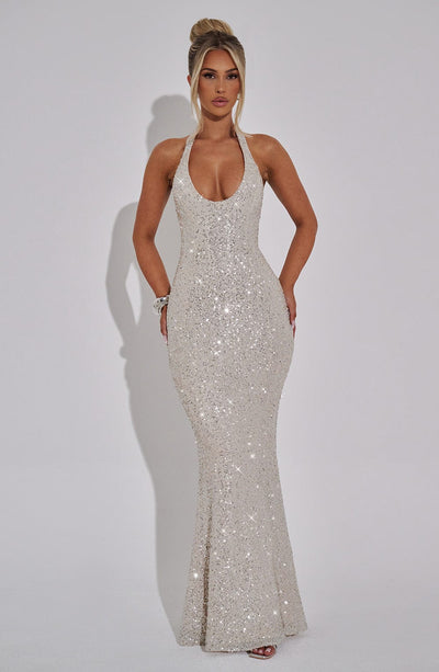 Coco Maxi Dress - Champagne