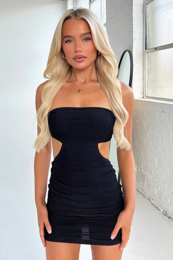 Brooklyn Mini Dress - Black