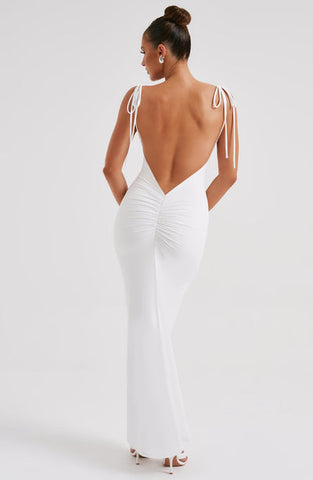 Mabel Maxi Dress - White