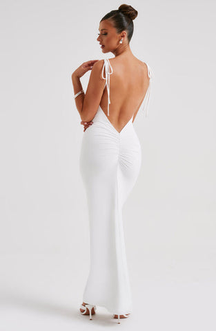 Mabel Maxi Dress - White