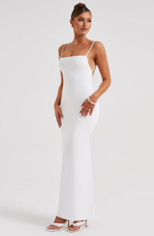 Mabel Maxi Dress - White