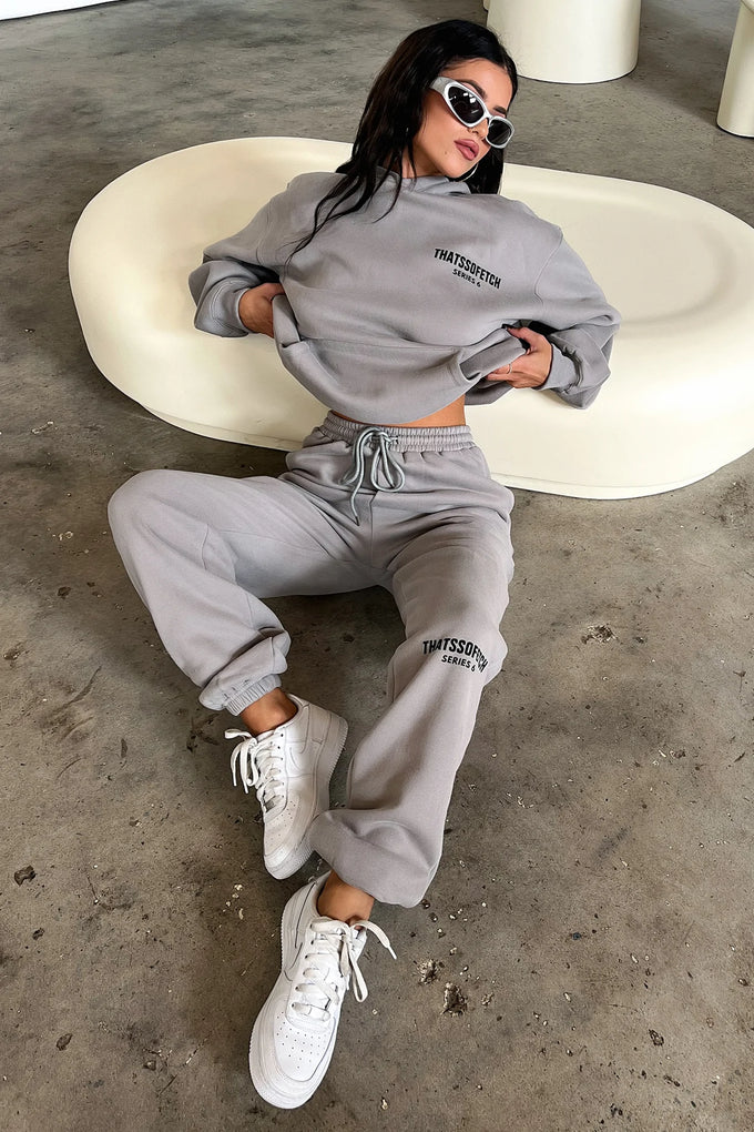 Oversize Hoodie Set - Grey