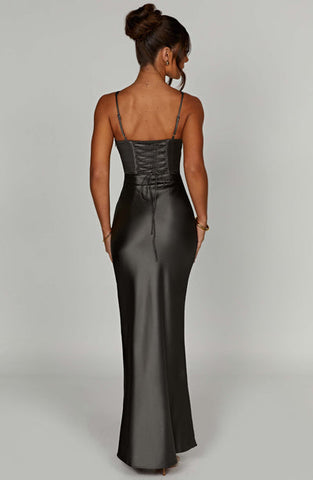 Kendall Maxi Dress - Charcoal